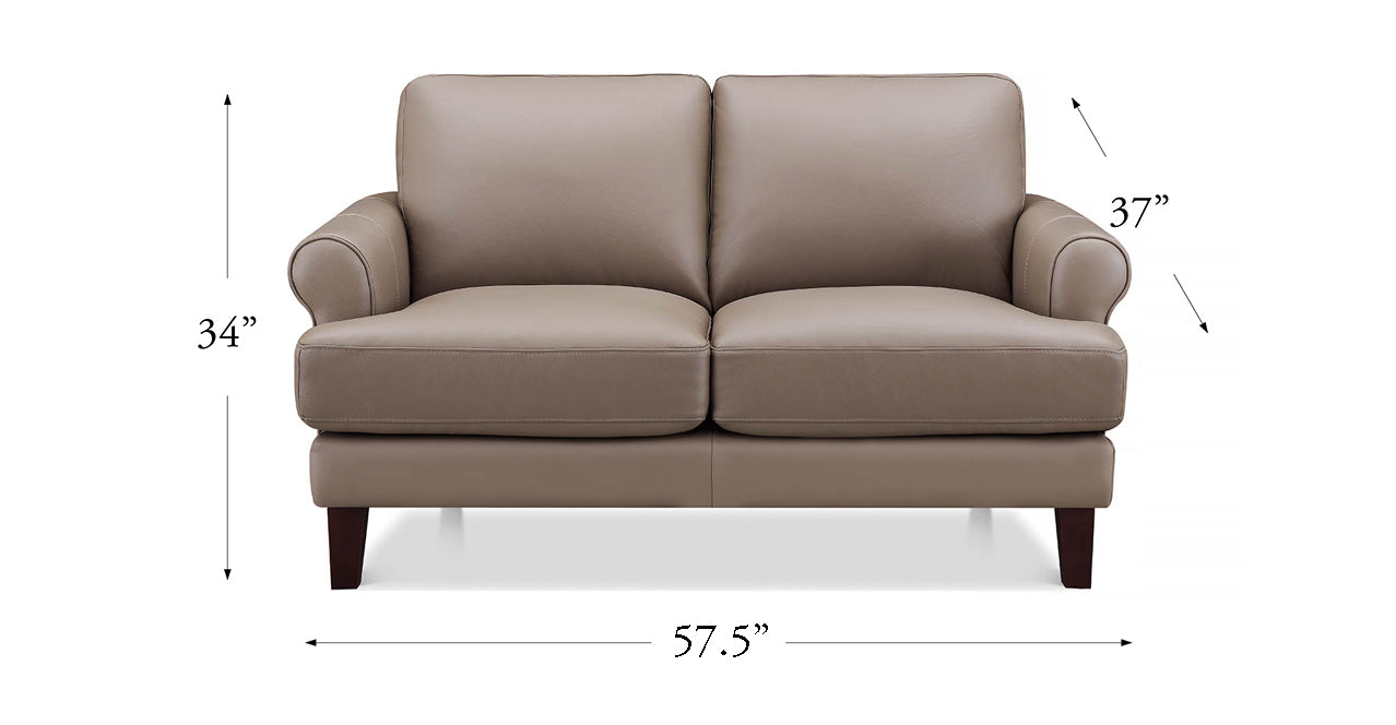 Dawn Leather Sofa Collection